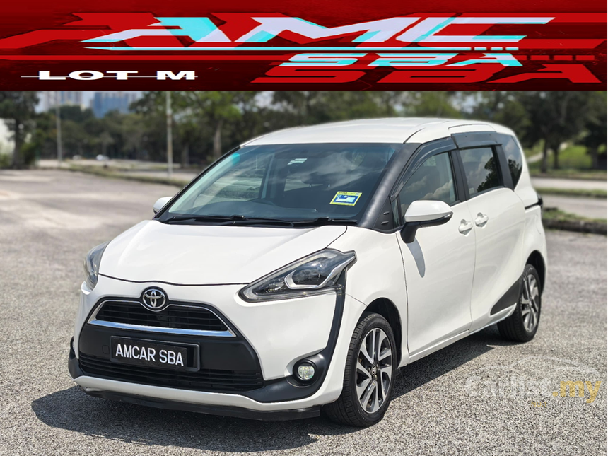 Used 2017 Toyota SIENTA 1.5 V 7 SEAT MPV F/SPEC 2P.DOOR [WARRANTY ...