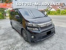 2014 Toyota Vellfire 2.4 Z Golden Eyes MPV (LOAN KEDAI / LOAN BANK / LOAN CREDIT)