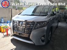 2015 Toyota Alphard 2.5 X 2 YEARS WARRANTY 8 Seats Dual Power Sliding Doors 360 cameras Power Boot Unreg