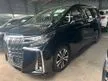 Recon 2018 Toyota Alphard 2.5 G SC PILOT SEAT/2POWER DOOR/NEGO UNTIL LET GO