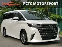 [FREE GIFTS] [5 YEARS WARRANTY]  2023 Toyota Alphard 2.5 Z MPV USS TSS BSM DOOR VISOR 360 Camera 2PD 7S PB 3 Eyes