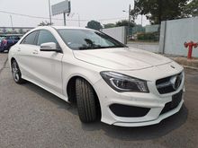 2014 Mercedes-Benz CLA180AMG DIAMOND GRILL FULL LEATHER SEAT + 2MEMORY SEAT AMG EXCLUSIVE PACKAGE JAPAN UNREGISTERED