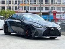 2021 Lexus IS 300 2.0 F Sport Mode Black Sedan