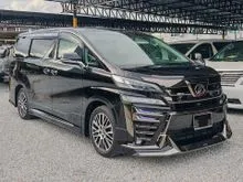2016 Toyota Vellfire 2.5 ZG Edition Facelift (A)- Free service and Warranty