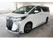 Recon 2021 Toyota Alphard 2.5 G S C Package MPV