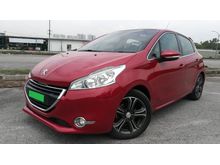2015 Peugeot 208 1.6 Allure Hatchback 1 CAREFUL LADY OWNER TIPTOP CONDITION FULL LOAN