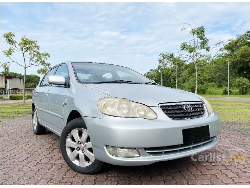 Altis 2004 Used 2004 TOYOTA COROLLA ALTIS 1.6 VVT-I (A) E-Spec ( New Facelift ...