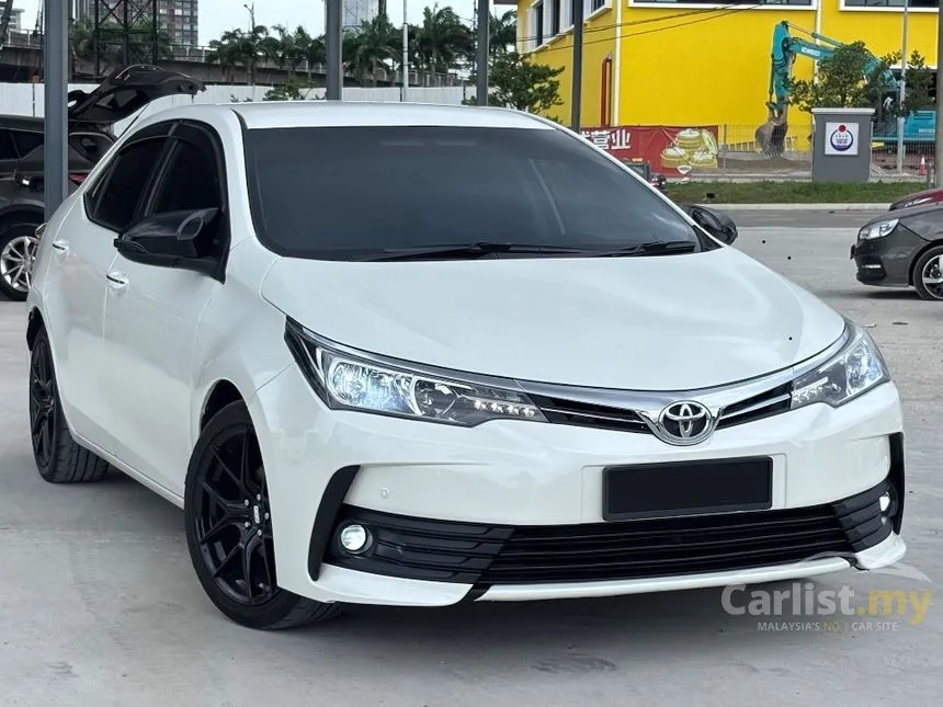 2017 Toyota Corolla Altis G Sedan