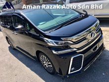 2015 Toyota Vellfire 2.5 Z G Edition MPV Sunroof Power Boot Roof Monitor Pilot Seat 2 Power Door Unreg