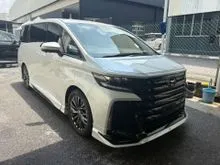 2025 Toyota Vellfire 2.4 Z Premier MERDEKA SALES 10 YEAES WARRANTY UNLIMITED MILEAGE
