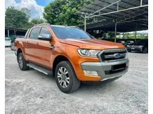 [ LOANKEDAI ] 2018 Ford Ranger 3.2 Wildtrak High Rider Dual Cab Pickup FACELIFT T7 4x4 6AT PowerSeat ReverseCamera FULLSPEC CBU LikeNEW