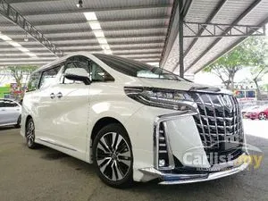 2020 Toyota Alphard 2.5 SC*NEW INTERFACE JBL SURROUND HOME THEATRE *APPLE CAR PLAY *ANDROID AUTO *360 SURROUND CAMERA *BSM BLIND SPOT ASSIST *PRE CRAS