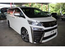 UNREG 2018 Toyota Vellfire 2.5 Z G Edition MPV YEAR END SPECIAL PROMOTION