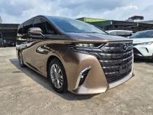 2025 Toyota Alphard 2.5 Z UNREG JBL SIDE STEP HUD DIM BSM