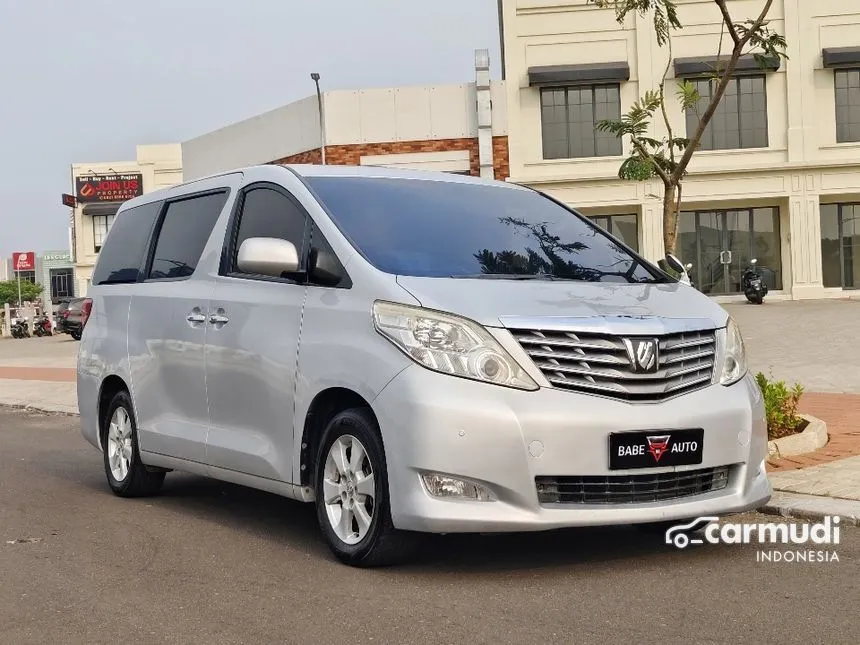 Jual Mobil Toyota Alphard 2011 X 2.4 di DKI Jakarta Automatic MPV Silver Rp 200.000.000