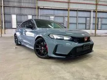 2024 Recond Honda CIVIC 2.0 TYPE R FL5 GT Spec Bodykit 2K Km Millage only - 8 Years Warranty SAG