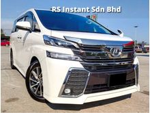 2017 Toyota Vellfire 2.5 ZG MPV