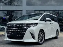 2023 Toyota Alphard 2.5 Z MPV - FREE 5YRS UNLIMITED MILEAGE WARRANTY