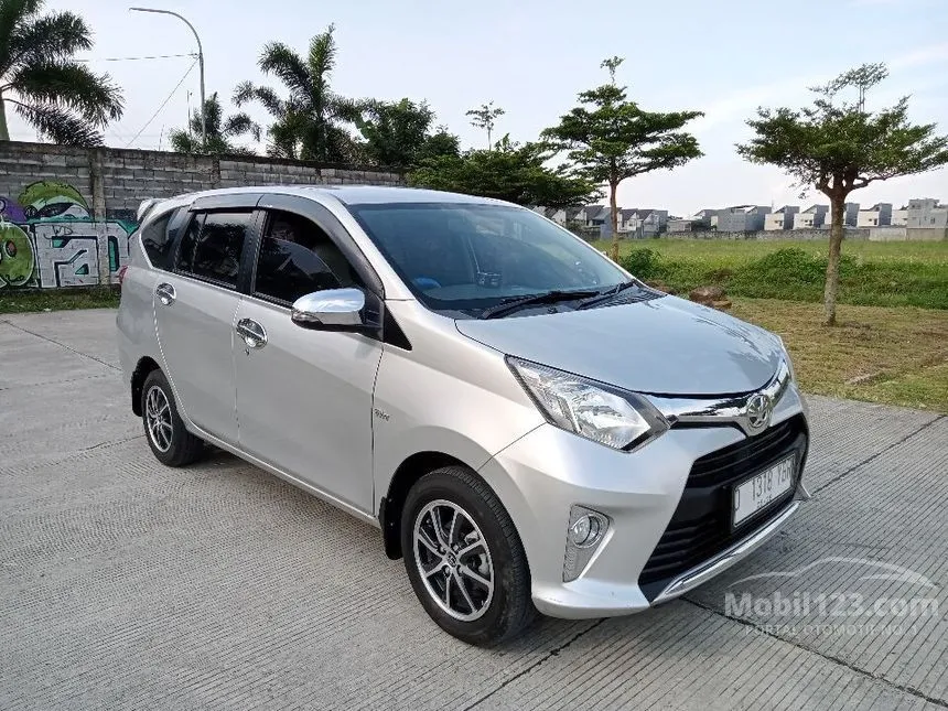 Jual Mobil Toyota Calya 2018 G 1.2 di Jawa Barat Manual MPV Silver Rp 109.000.000