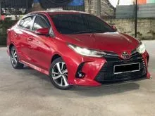 2022 Toyota Vios 1.5 E Sedan WARRANTY FULL SERVICE LED DAYLIGHTS 360 CAMERA