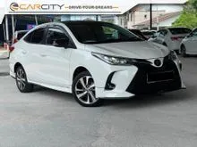 2022 Toyota Vios 1.5 E Sedan WARRANTY FULL SERVICE LED DAYLIGHTS 360 CAMERA