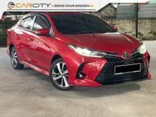 2022 Toyota Vios 1.5 E Sedan WARRANTY FULL SERVICE LED DAYLIGHTS 360 CAMERA