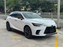 2024 Lexus RX 350 2.4 F Sport /GRADE 5AA/REAR POWER SEAT/PANAROMIC ROOF/BLACK LEATHER/FREE 5 YEARS WARRANTY/FREE SERVICE