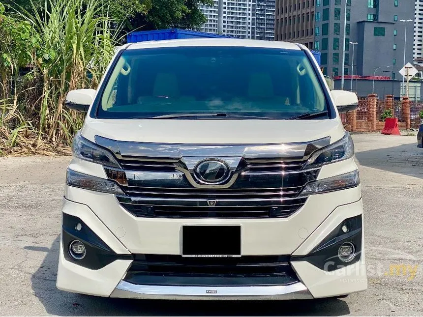 2015 Toyota Vellfire VL MPV