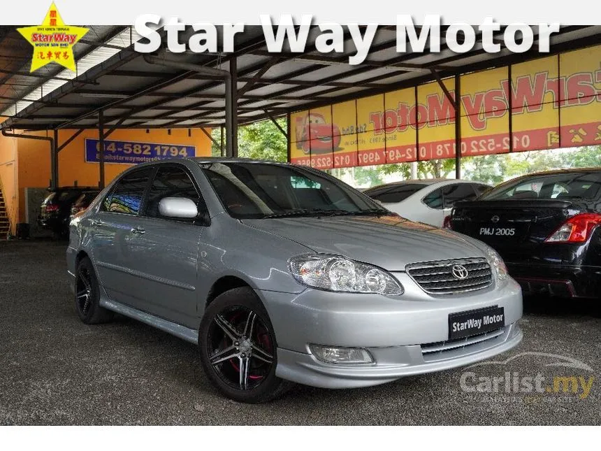 Altis 2004 Used 2004 Toyota Corolla Altis 1.8 G Sedan - Carlist.my