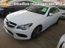 2014 Mercedes-Benz E200 2.0 AMG Coupe Local AP Unreg