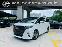2025 Toyota Alphard 2.5 Z JBL Sound Home Theater New Car UNREG Grade 6A 8xx KM Only Improve Model JBL Roof Monitor HUD BSM DIM Spare Tires Local KL AP