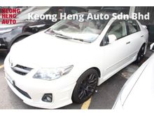 (Actual Yr 2O1O)(Full Bodykit)(No GST) (Accident Free) (Low Mileage) (YEAR END OFFER) (CALL FOR BEST PRICE) Toyota Corolla Altis 2.0 V Dual VVTi