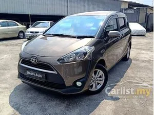 2016 Toyota Sienta 1.5 G MPV