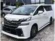Used 2015 Toyota Vellfire 2.5 ZG ONE Owner 88K Guarantee Mileage No Processing Fee No Accident No Flood Pls bring ur Mechanic Z G Edition - Cars for sale