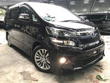 2013 Toyota Vellfire 2.4 Z Golden Eyes MPV