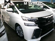 2015 Toyota Vellfire 2.5 ZA 7 SEATER 2 PD ALPINE PLAYER & ALPINE ROOF MONITOR & P.CRASH!!!