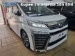 Recon 2019 Toyota Vellfire 2.5 ZG Sunroof 3 LED Pilot Leather seats Surround camera Power boot Unregistered