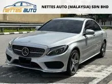 2016/2021 Mercedes-Benz C200 2.0 AMG Line Sedan  (CBU) / 41K KM / Blind Sport / Lane Assist / True Year Made
