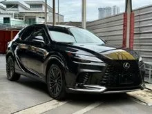 2023 Lexus RX 350 2.4T F Sport AWD (G/5AA) 22500KM - RIOJA RED INTERIOR , P/ROOF , HUD , 4CAM etc...