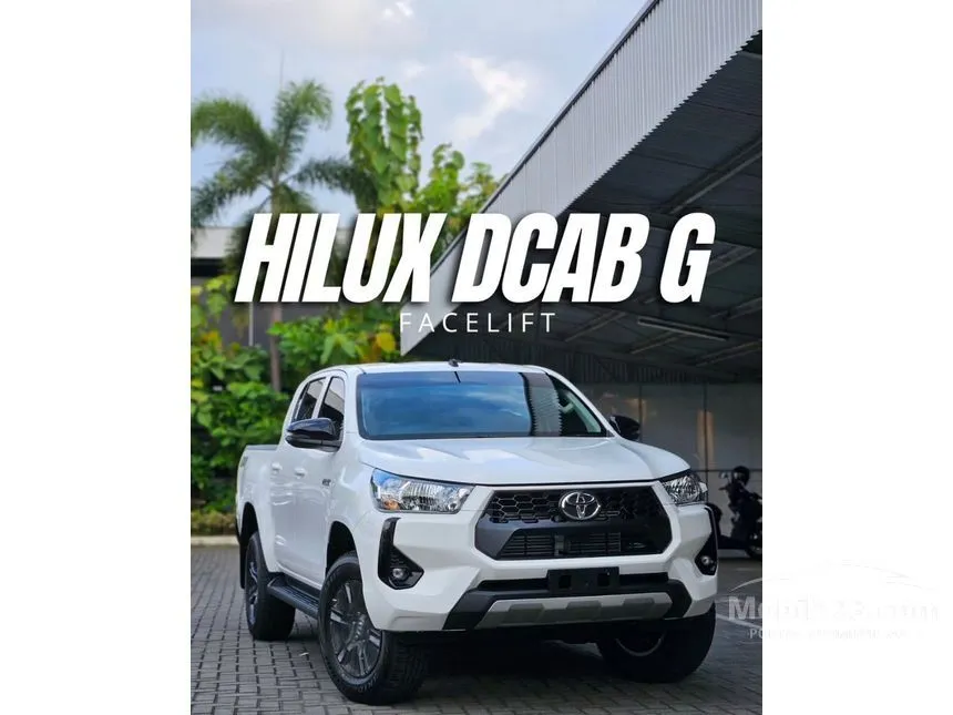 Jual Mobil Toyota Hilux 2025 G 2.4 di Jawa Barat Manual Pickup Putih Rp 463.300.000