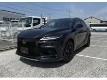 READY IMPORT 2023 Lexus RX 500h 2.4 F Sport SUV with Mark Levinson, Black Interior, Rear Power Seat, Ventilated Seat, Orange Caliper - INCOMING STOCK