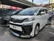 Recon 2019 Toyota Vellfire 2.5 ZA 7 SEATER MODERLISTA BODYKITS WITH ORIGINAL ROOF MONITOR - Cars for sale