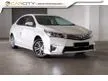 Used 2017 Toyota Corolla Altis 1.8 G Sedan 2 YEARS WARRANTY GENUINE 69K KM SERVICE RECORD LEATHER SEAT