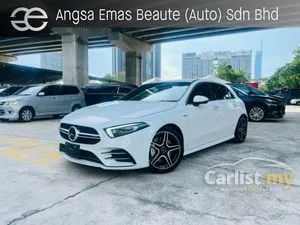 2021 Mercedes-Benz AMG A35 2.0 4MATIC Hatchback W177 UNREGISTER Grade 4.5A 13,xxx km 302hp 7-Speed DCT Performance Steering Wheels Local KL AP