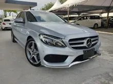 2017 Mercedes-Benz C180 1.6 AMG Sedan GRADE 4.5 JAPAN SPEC LAUREUS EDITION BSM KEYLES UNREG17