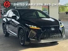 2022 Lexus RX 300 2.0 F Sport FULL LEATHER 36K KM 5YRS LEXUS WARRANTY