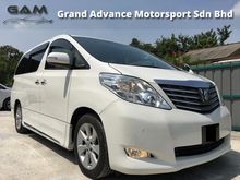 2009/2012 Toyota Alphard 2.4 G (A) High Spec One Owner