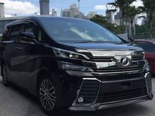 2015 Toyota Vellfire 2.5 ZG FULL SPEC CARNIVAL SALE 0% GST 0% SST