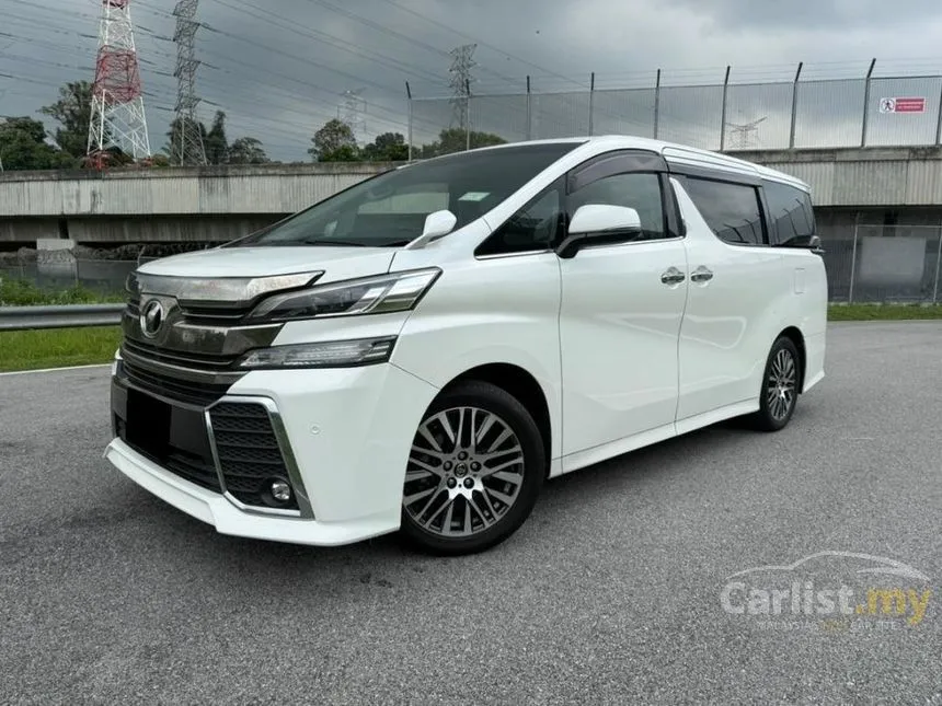 2016 Toyota Vellfire ZG MPV