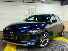 2021 Mazda 3 HIGH PLUS LIFTBACK 2.0 (A) FULL SERVICE RECORD/LOW 93K MILEAGE/SUNROOF/REVERSE CAM/PADDLE SHIFT/ HUD /POWER & MEMORY SEAT/F. LEATHER SEAT
